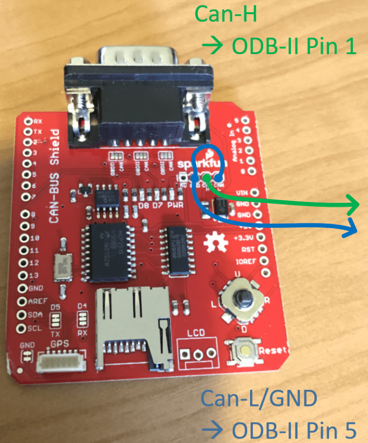 CAN Bus Shield (Wiring)